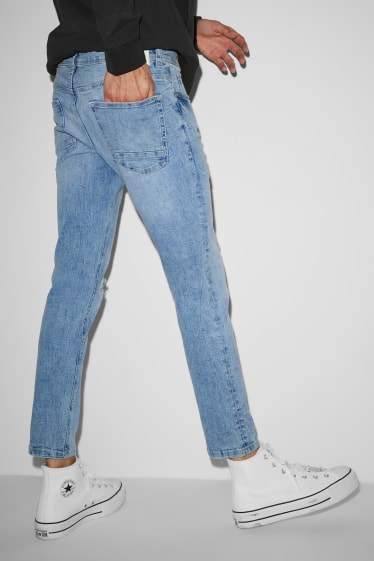 Clockhouse pro kluky - CLOCKHOUSE - skinny jeans - džíny - světle modré