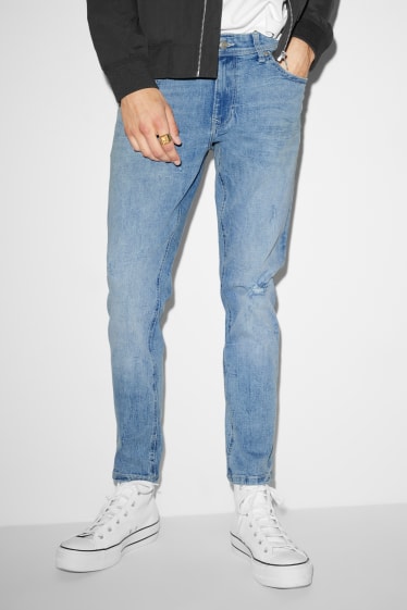 Clockhouse pro kluky - CLOCKHOUSE - skinny jeans - džíny - světle modré
