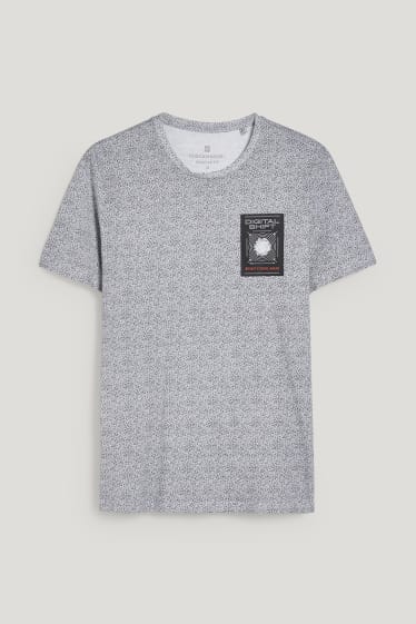 Clockhouse Boys - CLOCKHOUSE - T-Shirt - weiss / schwarz