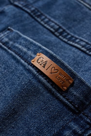 Dona - Pantalons curts texans - texà blau