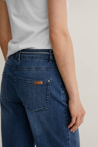 Dona - Pantalons curts texans - texà blau