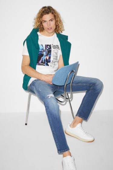 Clockhouse homme - CLOCKHOUSE - T-shirt - blanc