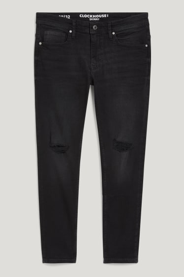 Clockhouse Boys - CLOCKHOUSE - Skinny Jeans - LYCRA® - jeans-dunkelgrau