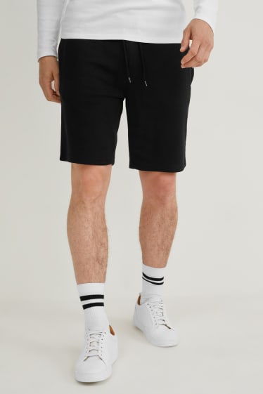 Hombre - Pack de 2 - shorts deportivos - negro