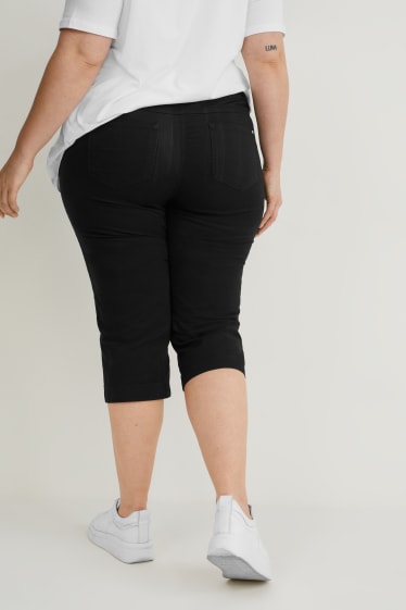Donna - Pantaloni pinocchietto - LYCRA® - nero