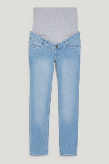 Damen - Umstandsjeans - Slim Jeans - jeans-hellblau