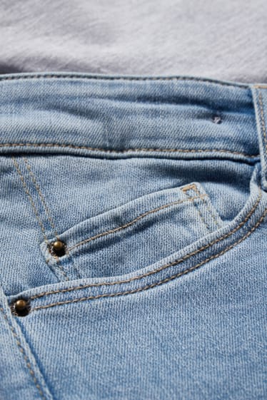 Damen - Umstandsjeans - Slim Jeans - jeans-hellblau