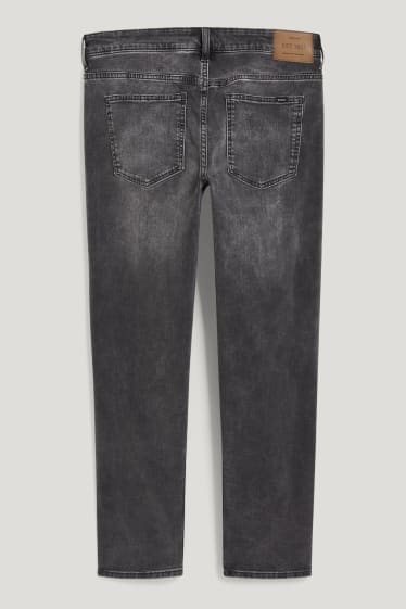 Mężczyźni - Tapered jeans - LYCRA® - czarny-melanż