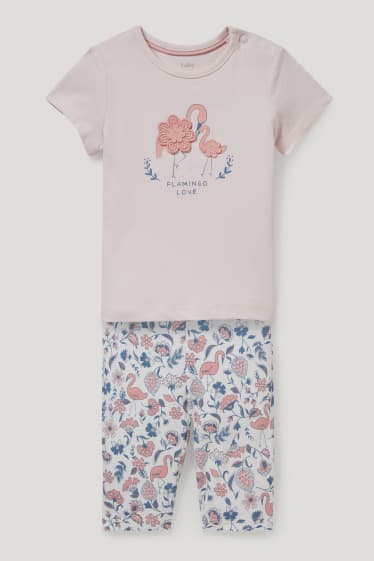 Bébé filles - Ensemble pour bébé - 2 pièces - rose
