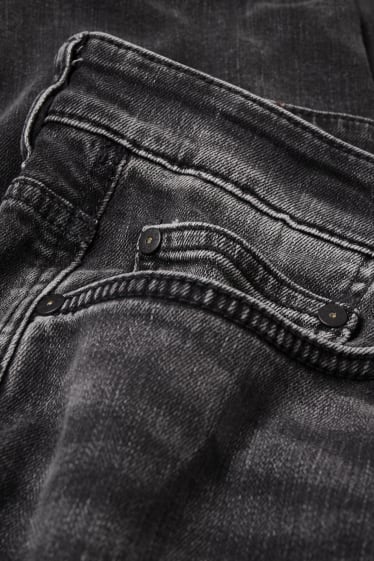 Mężczyźni - Tapered jeans - LYCRA® - czarny-melanż