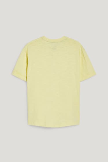 Toddler Boys - T-shirt - genderneutraal - lichtgeel