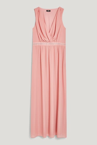 Kobiety - Sukienka Fit & Flare - w uroczystym stylu - jasnoróżowy