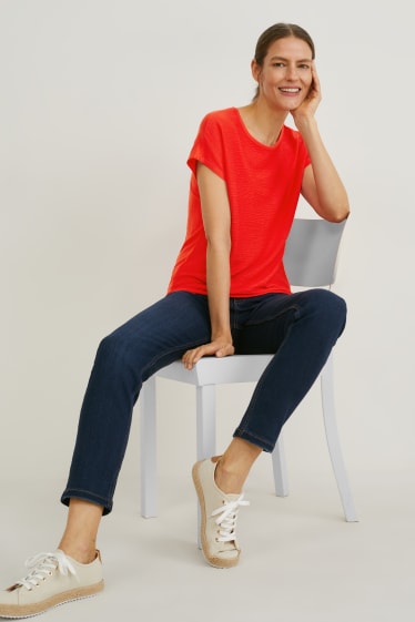 Damen - T-Shirt - rot