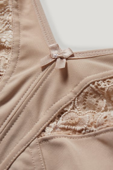 Femmes - Soutien-gorge sans armature - beige