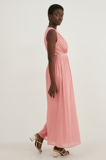 Kobiety - Sukienka Fit & Flare - w uroczystym stylu - jasnoróżowy
