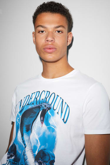 Clockhouse Boys - CLOCKHOUSE - t-shirt - bianco