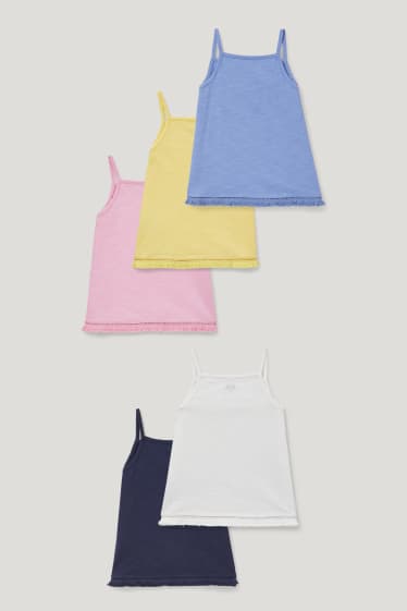 Toddler Girls - Multipack 5er - Top - cremeweiss