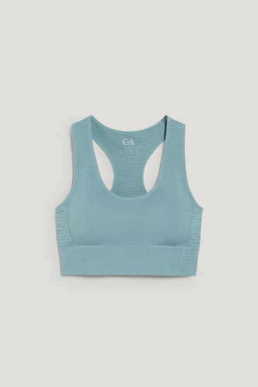 Femmes - Soutien-gorge fonctionnel - yoga - ampliforme - One Size Fits More - turquoise