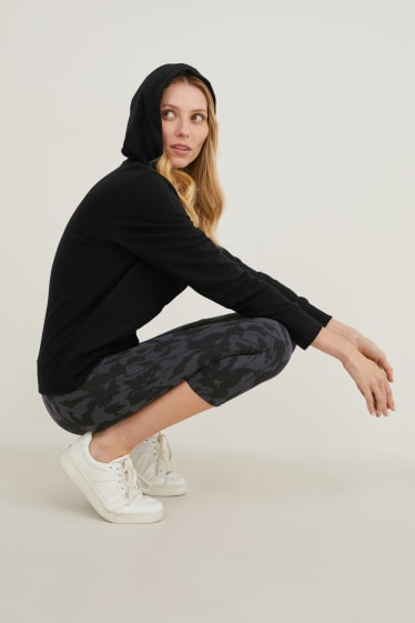 Damen - Multipack 2er - Capri-Leggings - LYCRA® - schwarz