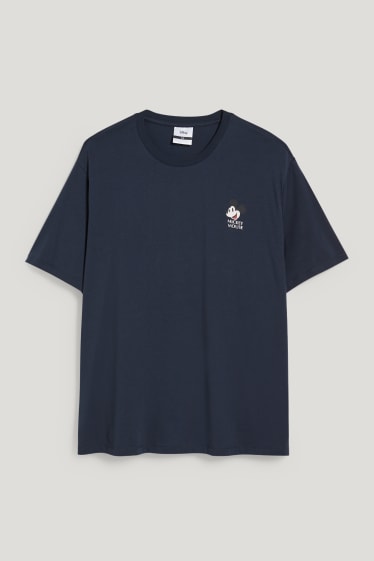 Bărbați XL - Tricou - Mickey Mouse - albastru închis