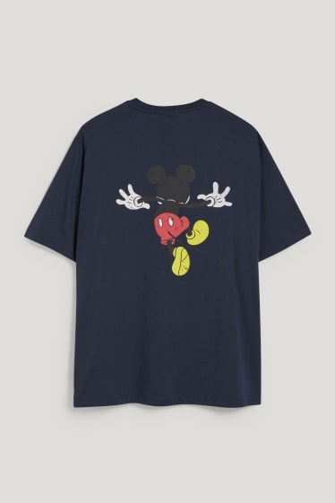 Bărbați XL - Tricou - Mickey Mouse - albastru închis