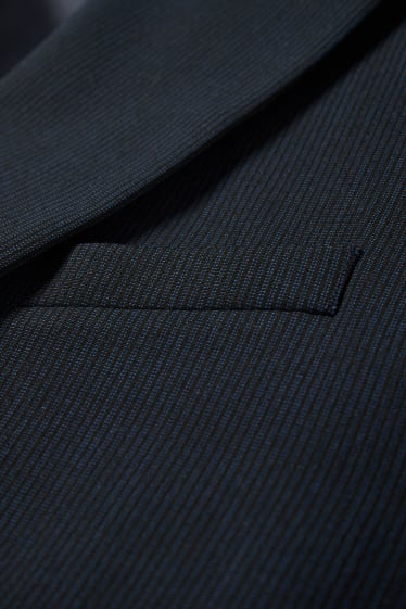 Uomo - Blazer coordinabile - regular fit - Flex - LYCRA® - blu scuro