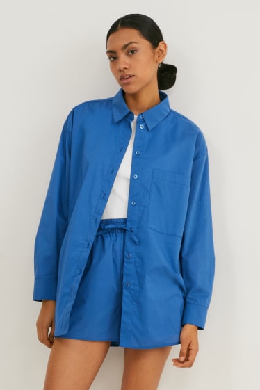 Clockhouse Girls - blouse - blauw