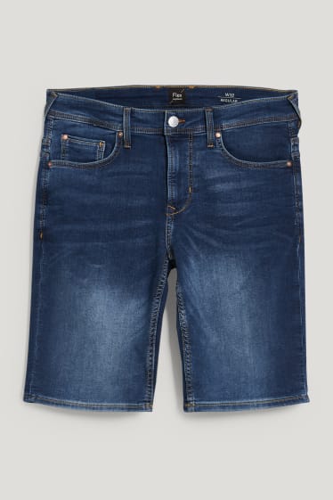 Herren - Jeans-Shorts - Flex Jog Denim - jeans-dunkelblau