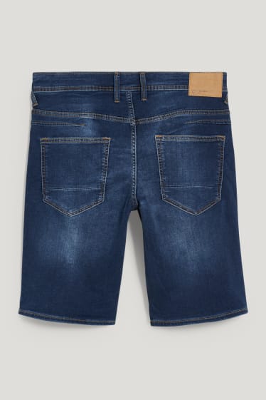 Uomo - Shorts di jeans - Flex - jog denim - jeans blu scuro