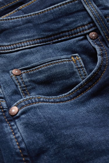 Uomo - Shorts di jeans - Flex - jog denim - jeans blu scuro