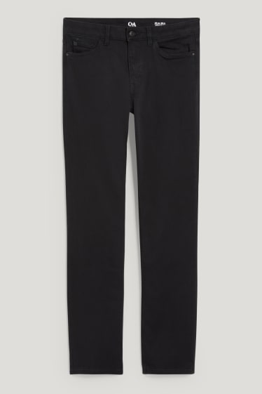 Dames - Straight jeans - zwart