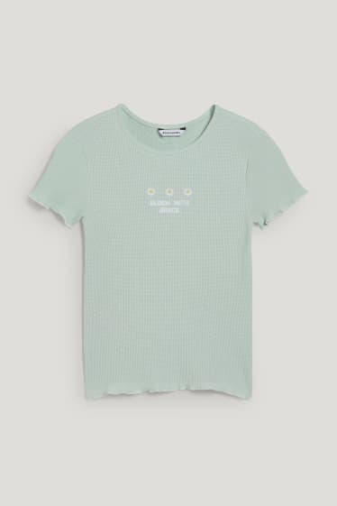 Online exclusive - CLOCKHOUSE - T-shirt - mint green