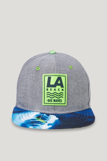 Niños - Gorra - gris claro jaspeado