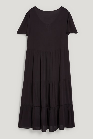 Dámské - Šaty - LENZING™ ECOVERO™ - černá