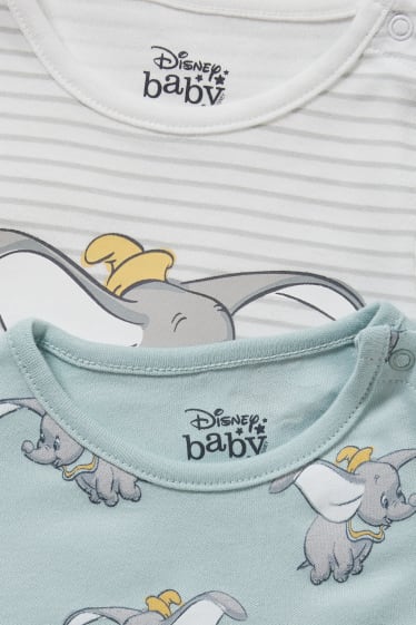 Miminka chlapci - Multipack 2 ks - Dumbo - body pro miminka - bílá
