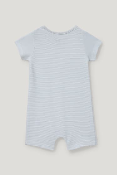 Baby Boys - Baby sleepsuit  - striped - light blue