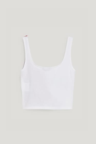 Clockhouse Girls - CLOCKHOUSE - top taglio corto - rosa scuro