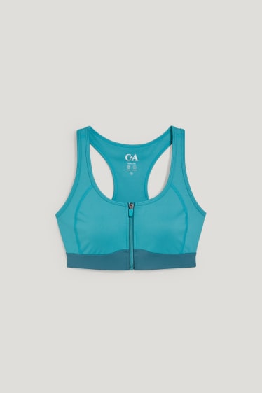 Damen - Funktions-BH - 4 Way Stretch - grün