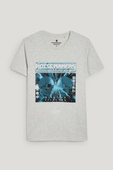 Clockhouse Boys - CLOCKHOUSE - T-Shirt - hellgrau-melange