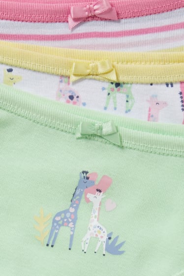 Toddler Girls - Multipack 3er - Slip - hellgrün