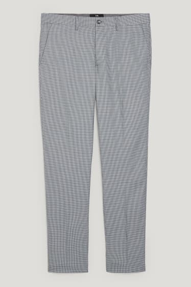 Bărbați - Pantaloni modulari - slim fit - stretch - LYCRA® - gri / albastru închis