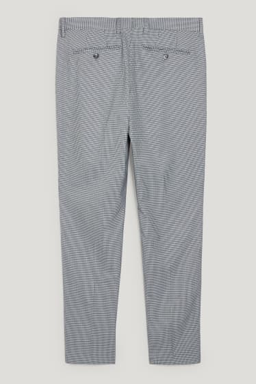 Bărbați - Pantaloni modulari - slim fit - stretch - LYCRA® - gri / albastru închis