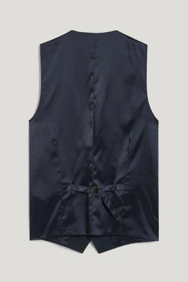 Men - Mix-and-match waistcoat - slim fit - Flex - LYCRA® - dark blue