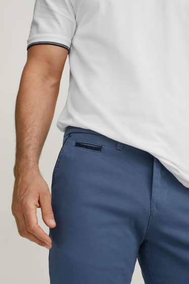Hombre - Chinos - slim fit - LYCRA® - azul
