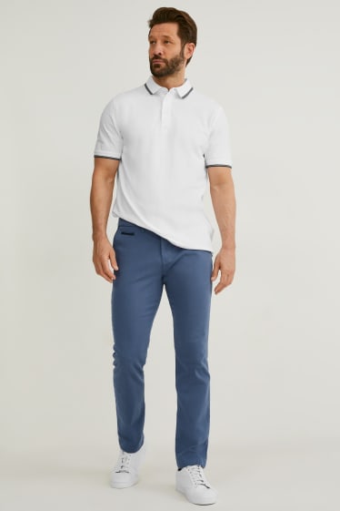 Hombre - Chinos - slim fit - LYCRA® - azul