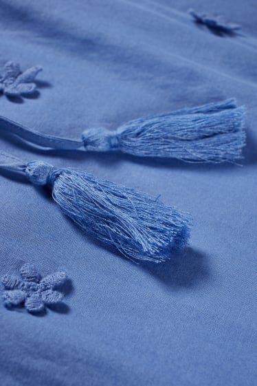 Damen - A-Linien Kleid - blau