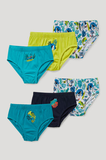 Toddler Boys - Multipack 6er - Slip - blau
