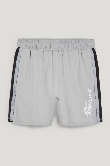 Hombre - Shorts funcionales - gris claro
