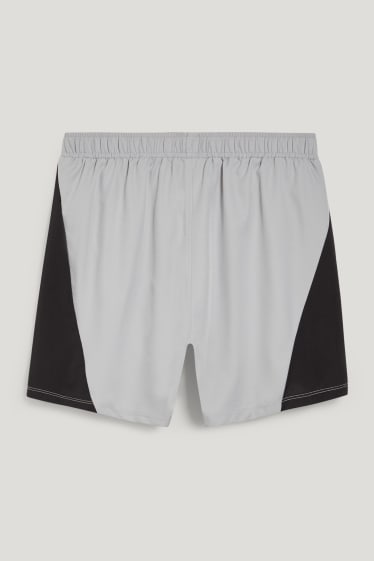 Hombre - Shorts funcionales - gris claro