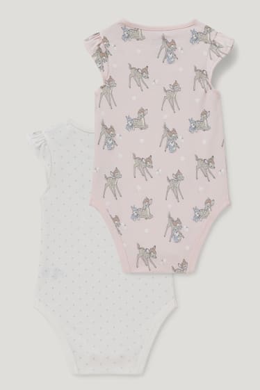 Bébé filles - Lot de 2 - Disney - bodys pour bébé - blanc